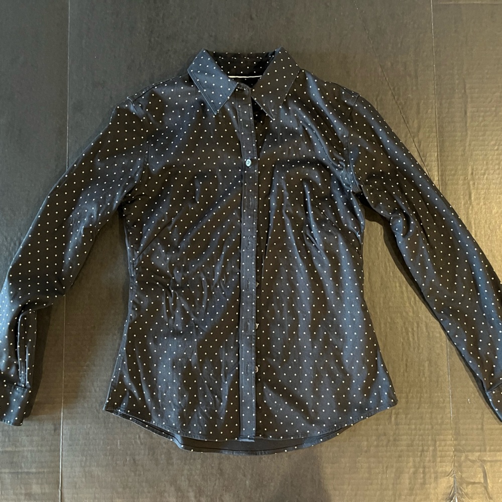 Banana Republic NON-IRON Button Down Size 4 Petite